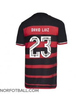 Billige Fotballdrakt Flamengo David Luiz #23 Replika Hjemmedrakt 2024-25 Kortermet